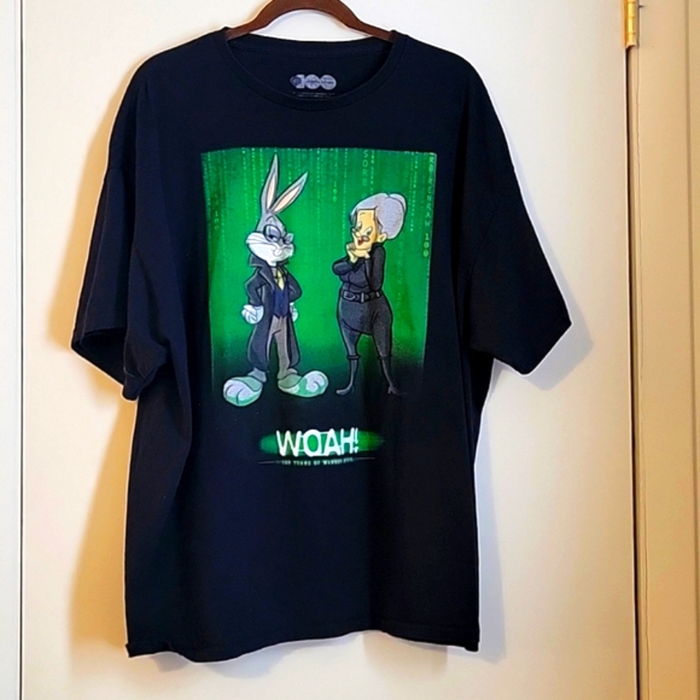 Looney Tunes Black Graphic T-Shirt